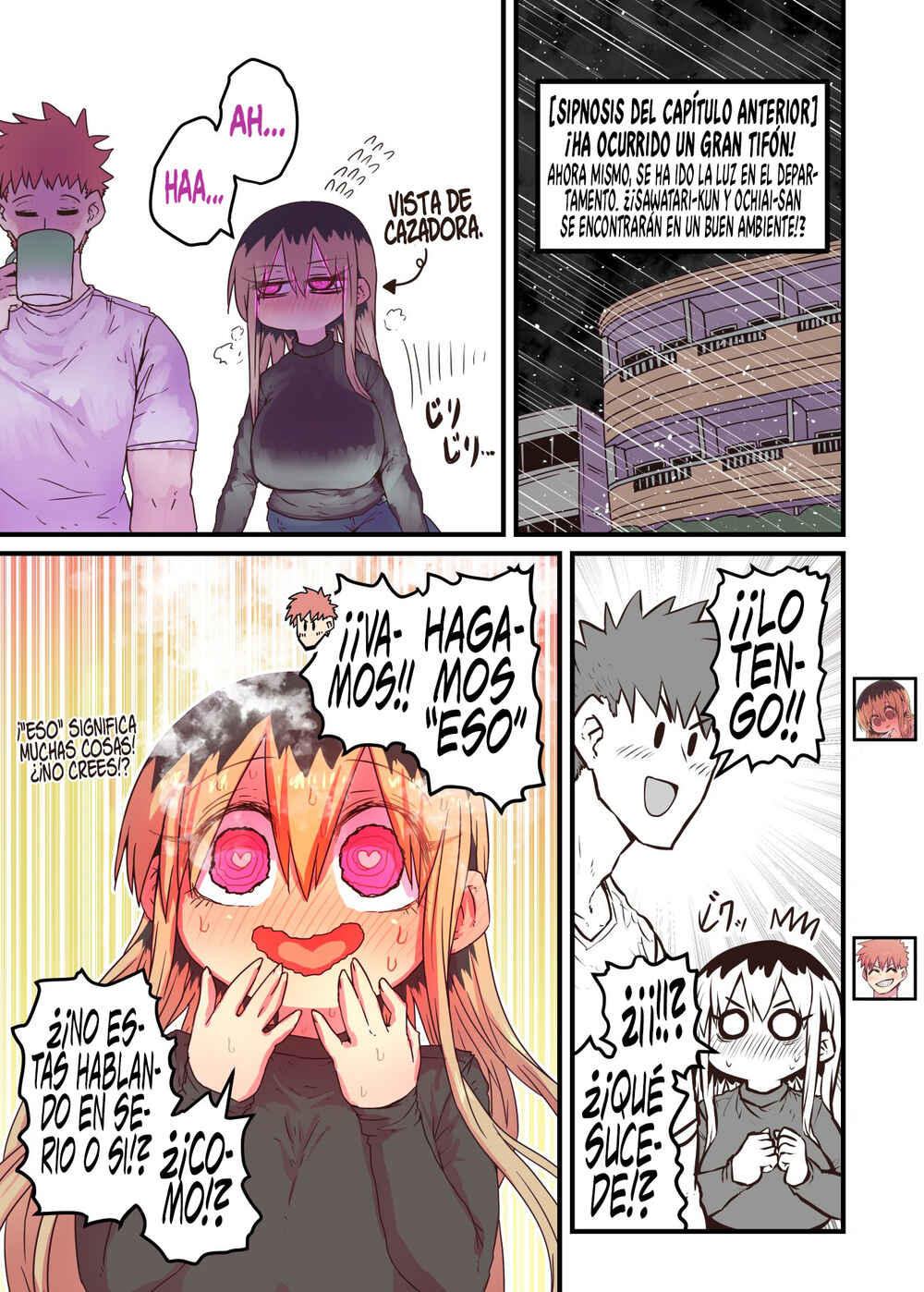 Batsuichi de Nakimushi na Otonarisan Chapter 16 - Page 1