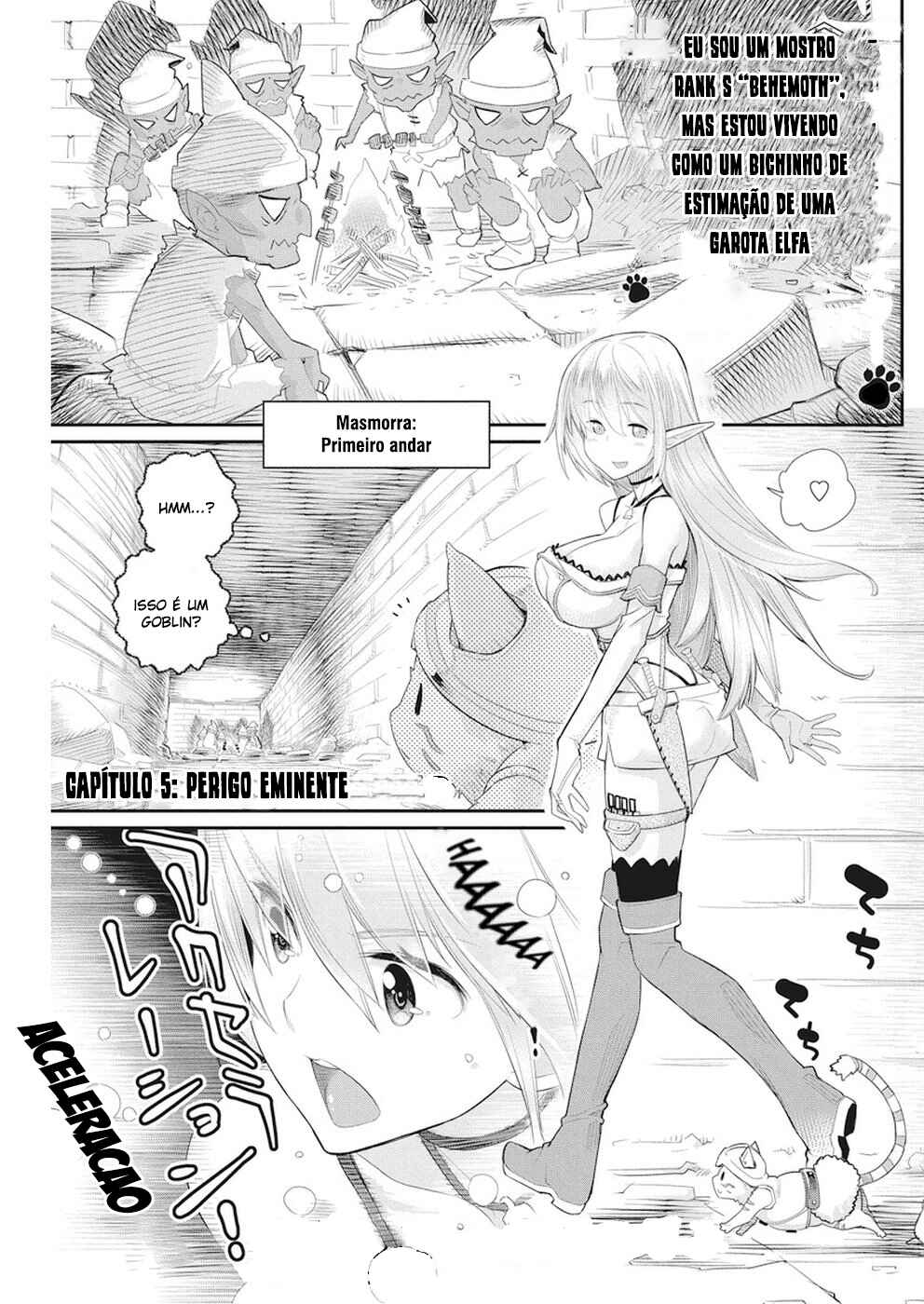 S-Rank Monster no "Behemoth" dakedo, Neko to Machigawarete Elf Musume no Pet to Shite Kurashitemasu Chapter 5 - Page 4