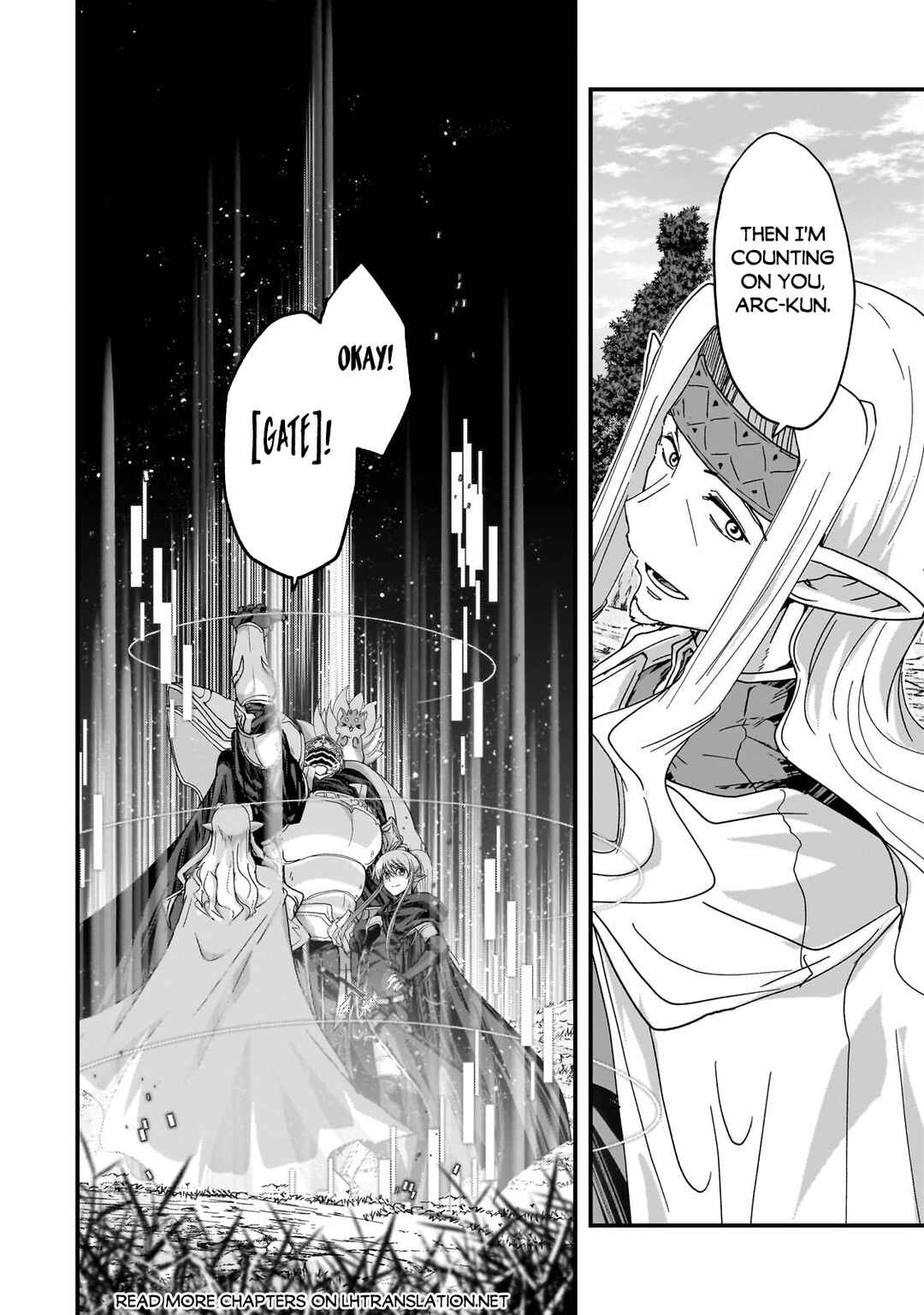 Gaikotsu Kishi-sama, Tadaima Isekai e Odekake-chuu Chapter 60.1 - Page 11