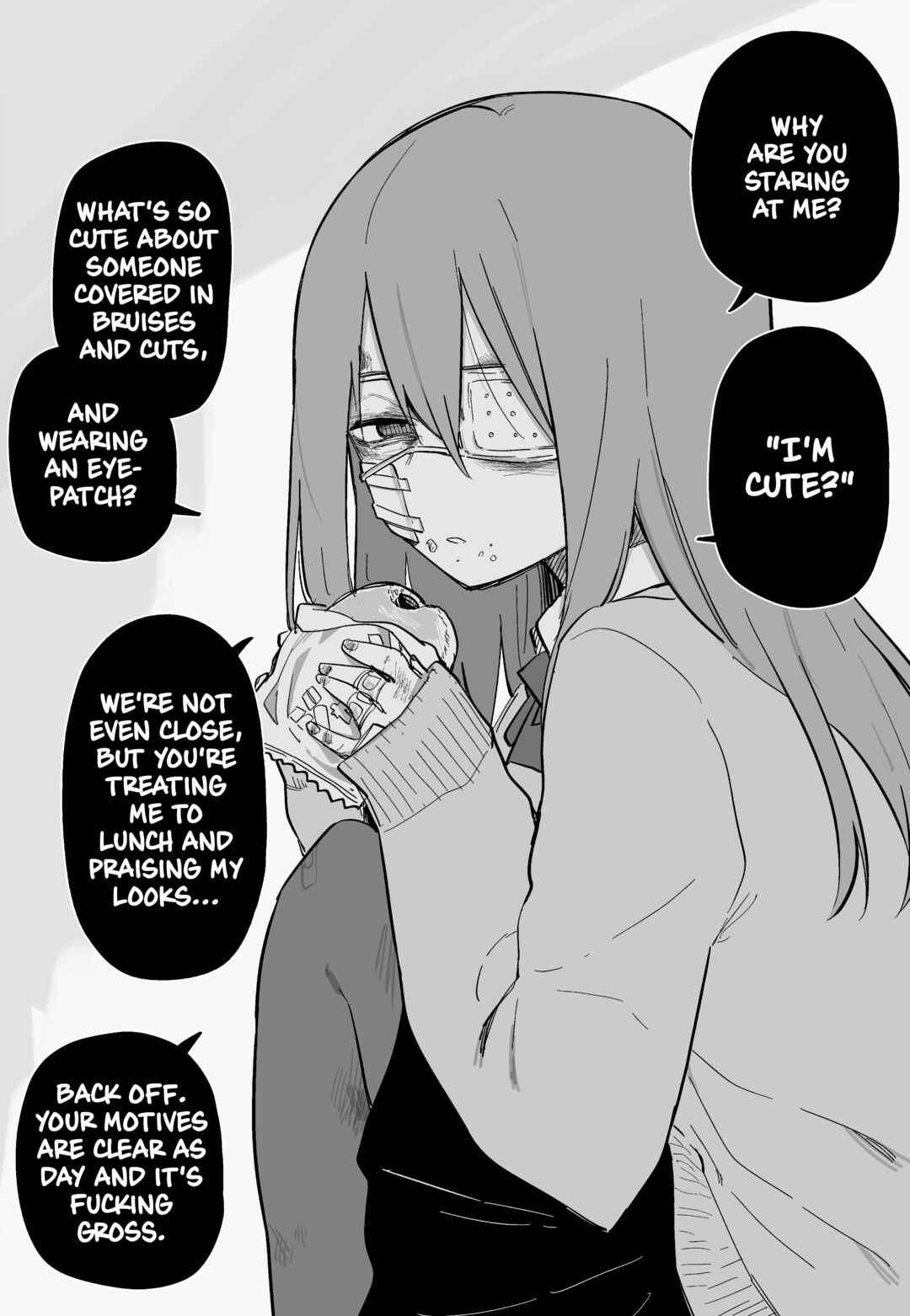 Azadarake no Classmate ga Shinpai de Chapter 4 - Page 1