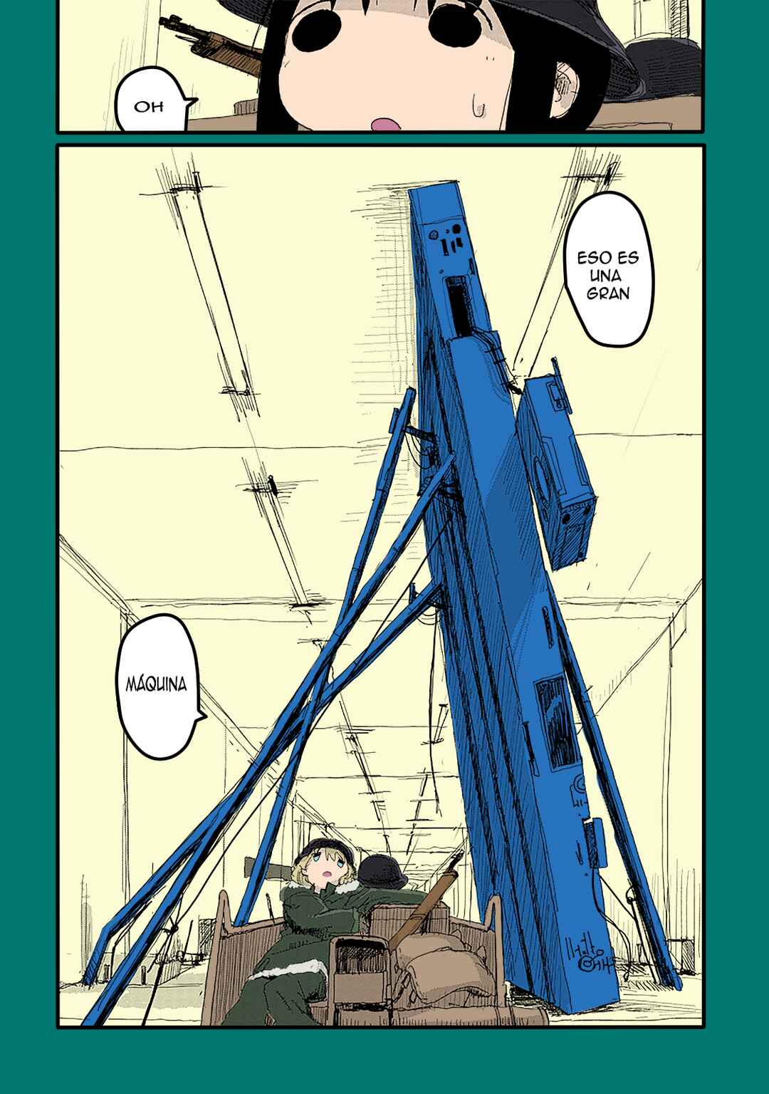 Shoujo Shuumatsu Ryokou (Fan Colored) Chapter 22 - Page 12