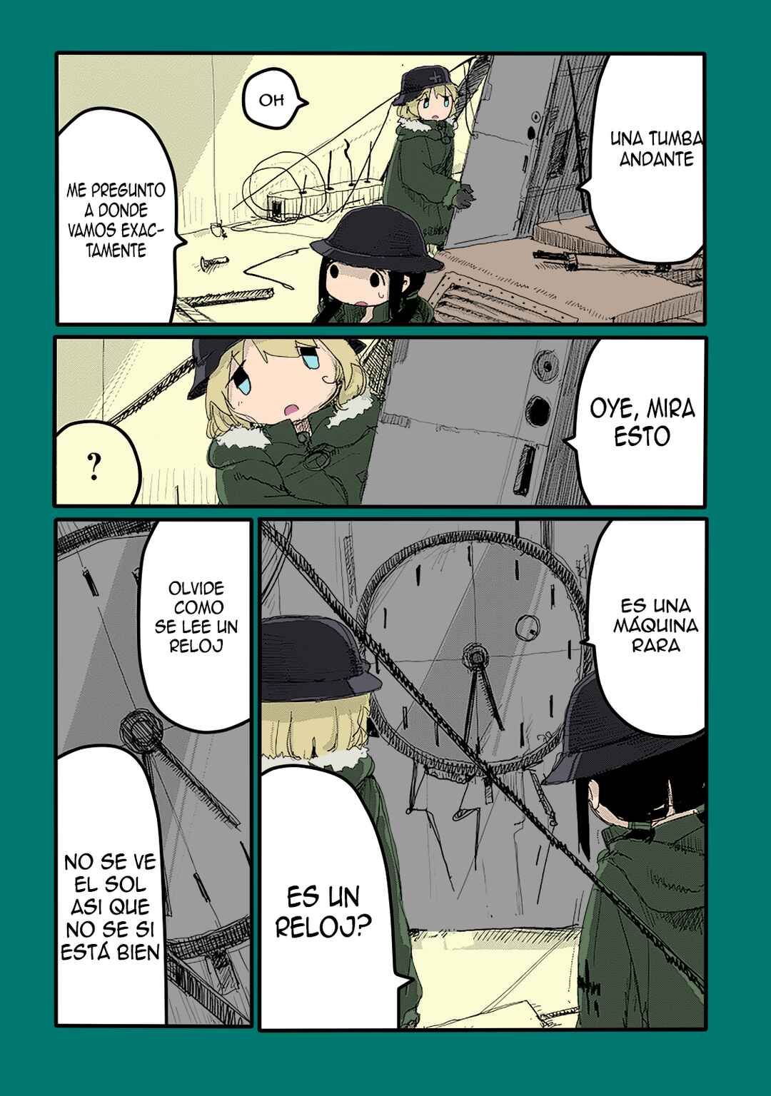 Shoujo Shuumatsu Ryokou (Fan Colored) Chapter 22 - Page 14