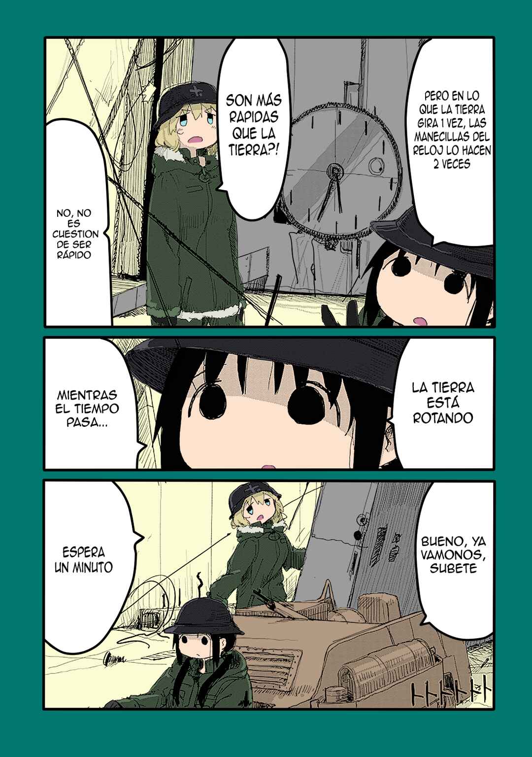 Shoujo Shuumatsu Ryokou (Fan Colored) Chapter 22 - Page 15