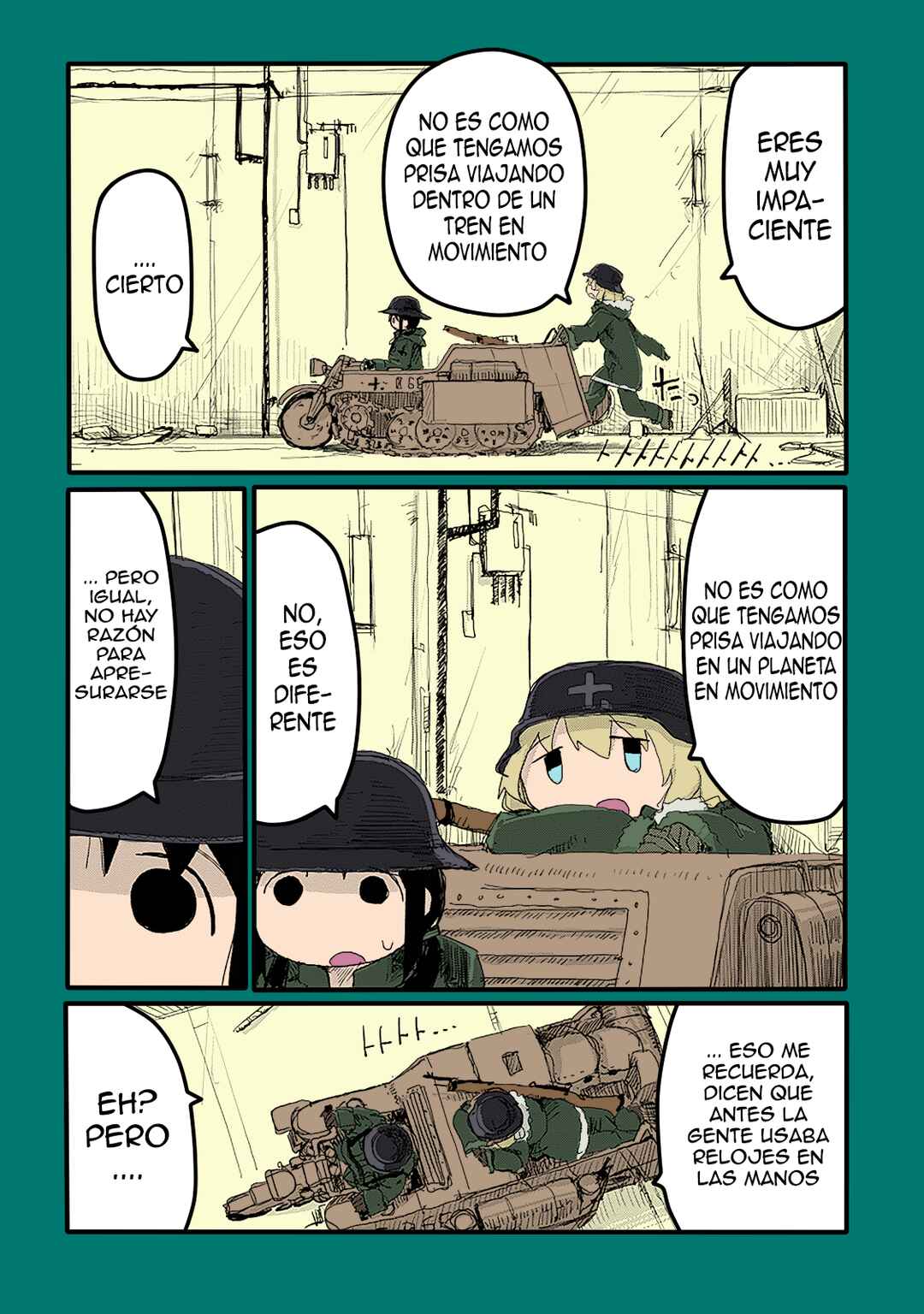 Shoujo Shuumatsu Ryokou (Fan Colored) Chapter 22 - Page 16