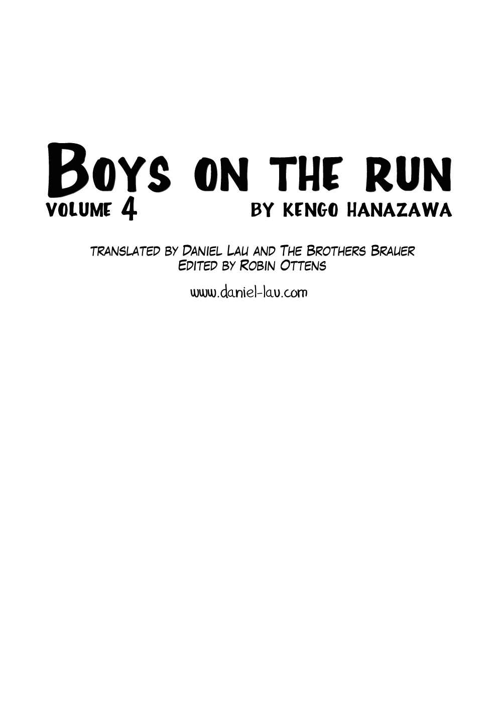 Boys on the Run Chapter 33 - Page 3