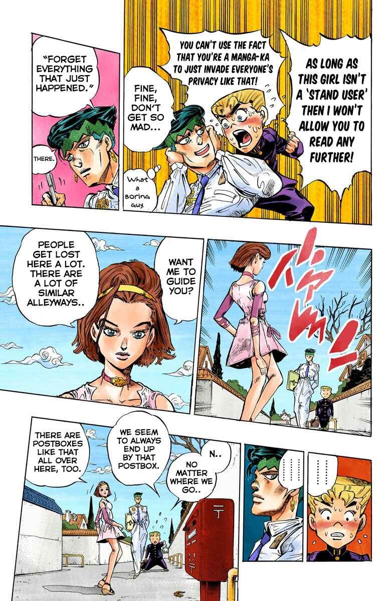 JoJo no Kimyou na Bouken: Part 4 - Diamond wa Kudakenai Color-ban Chapter 66 - Page 10