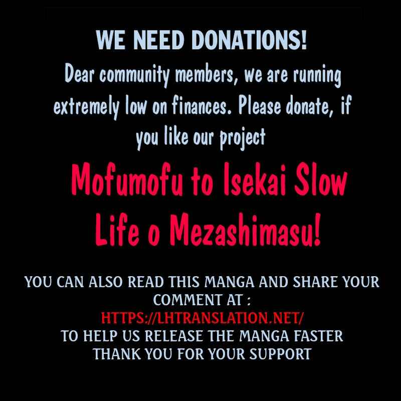 Mofumofu to Isekai Slow Life wo Mezashimasu! Chapter 14 - Page 28