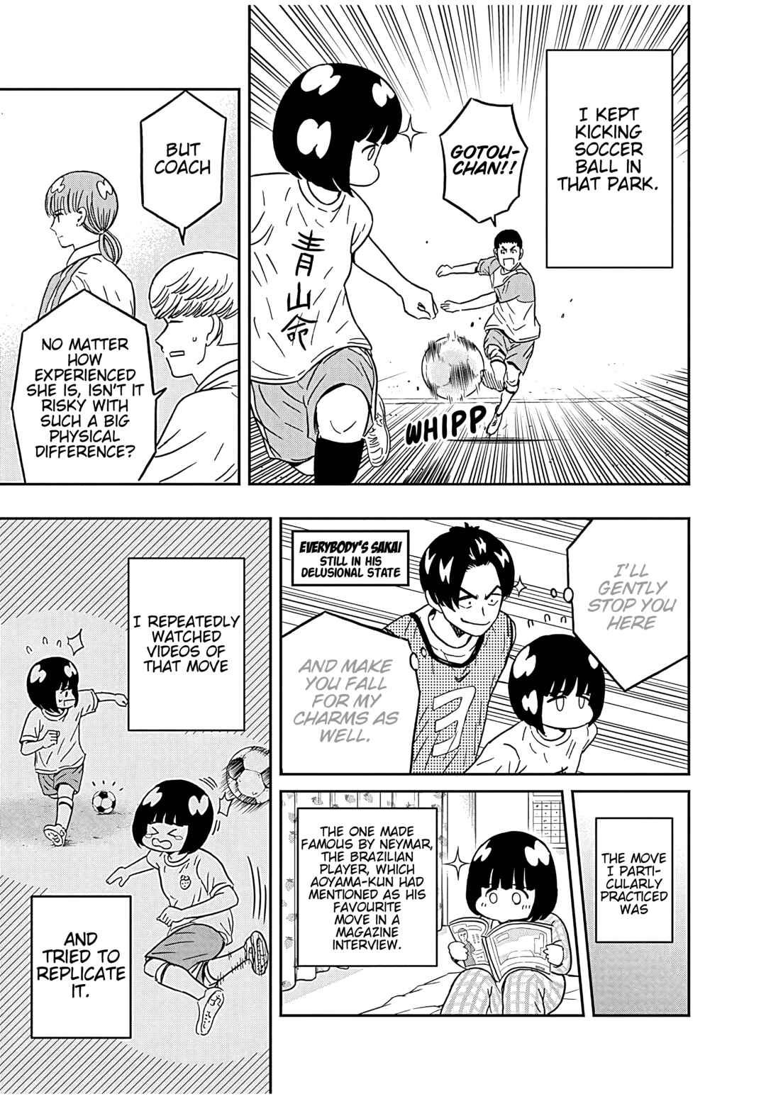 Keppeki Danshi! Aoyama-kun Chapter 40 - Page 10