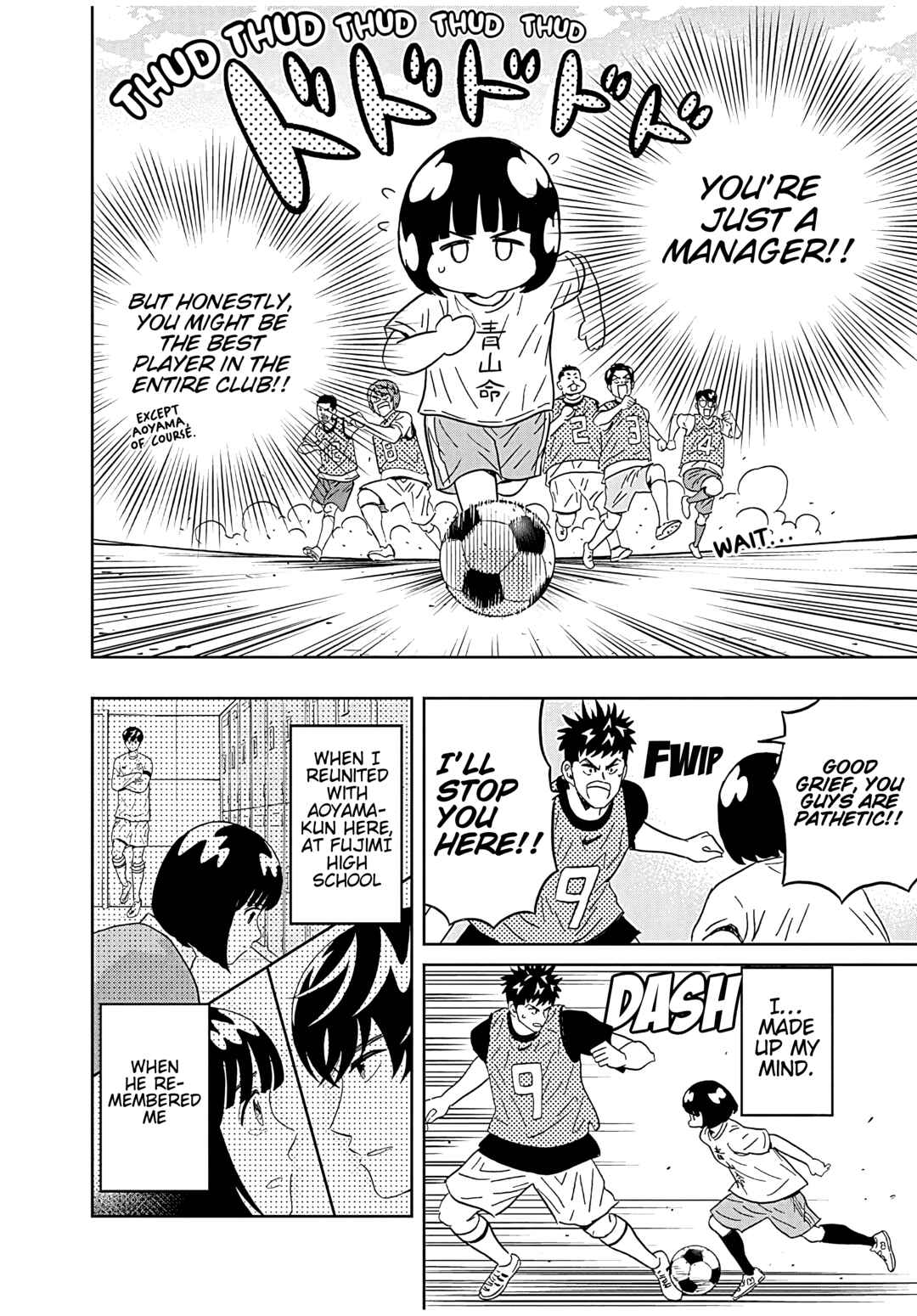 Keppeki Danshi! Aoyama-kun Chapter 40 - Page 13