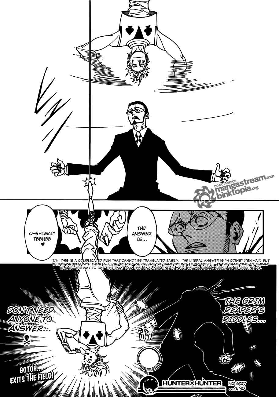 Hunter x Hunter Chapter 327 - Page 19