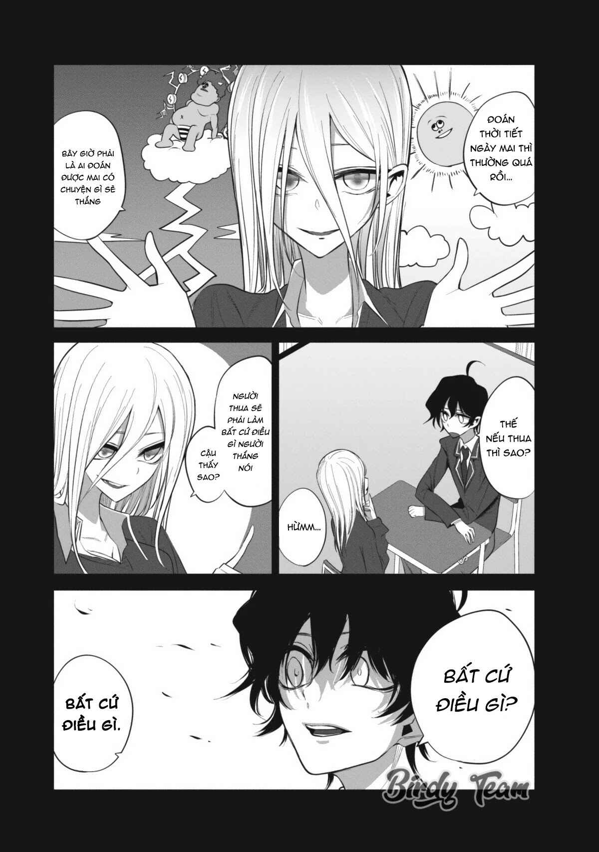 Mizuki-senpai no Koi Uranai Chapter 5 - Page 6