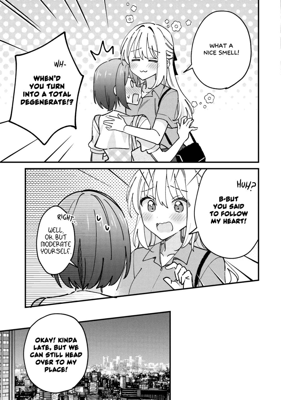 Kao dake yoi Classmate ga, Yatara to Guigui Kuru Yuri no Hanashi. Chapter 8 - Page 15