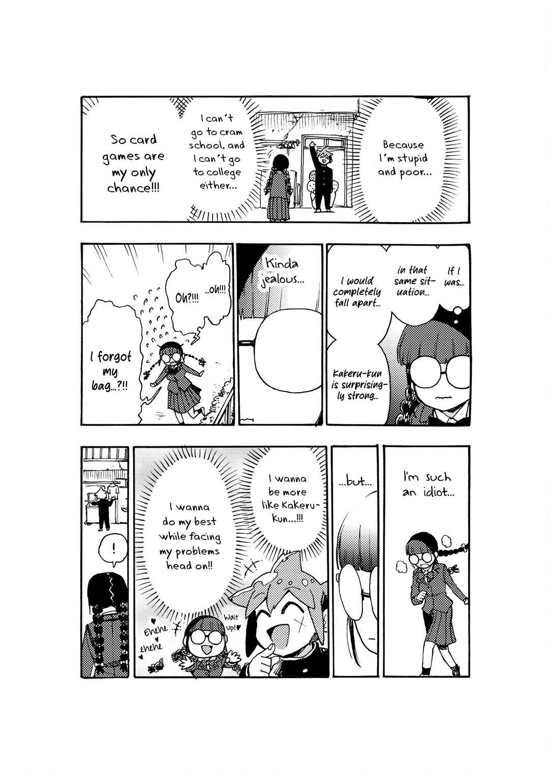 Jimi Megane Iinchō ga Koi no Tame ni Kādo Gēmu de Kakusei Suru Hanashi Chapter ? - Page 21