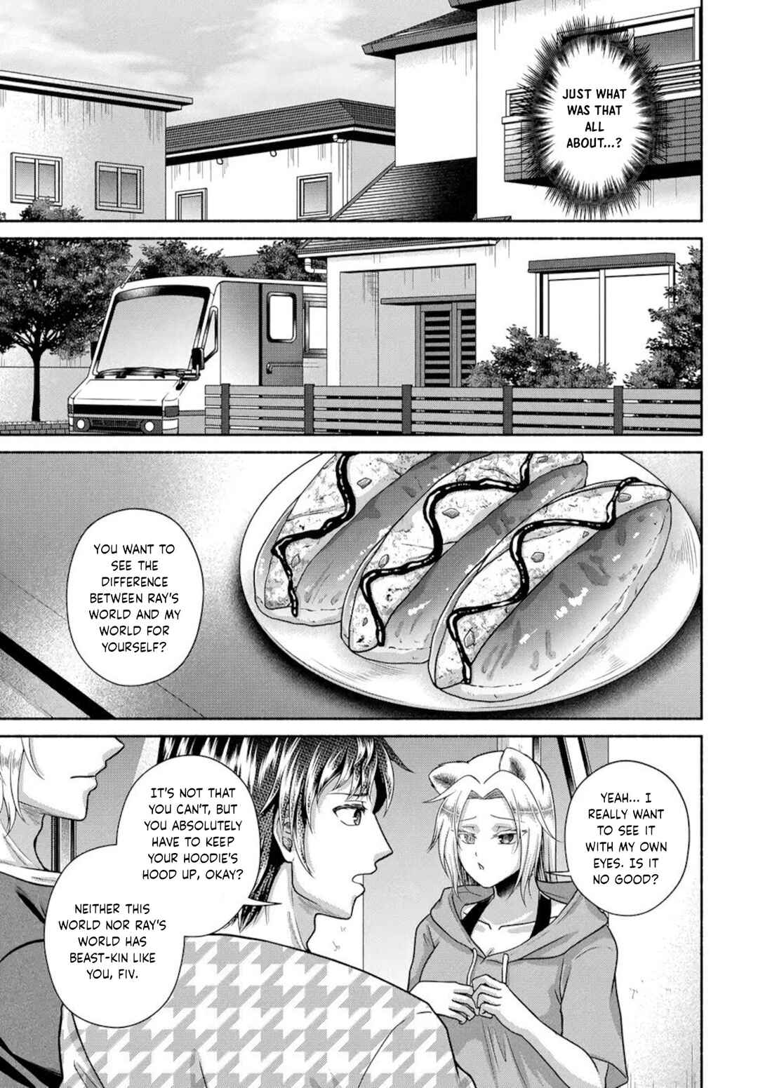 Food Truck "Deli-joy" - Shasou Kara Isekai e Umaimono Mitsuyu Hanbaichuu! Chapter 16 - Page 15