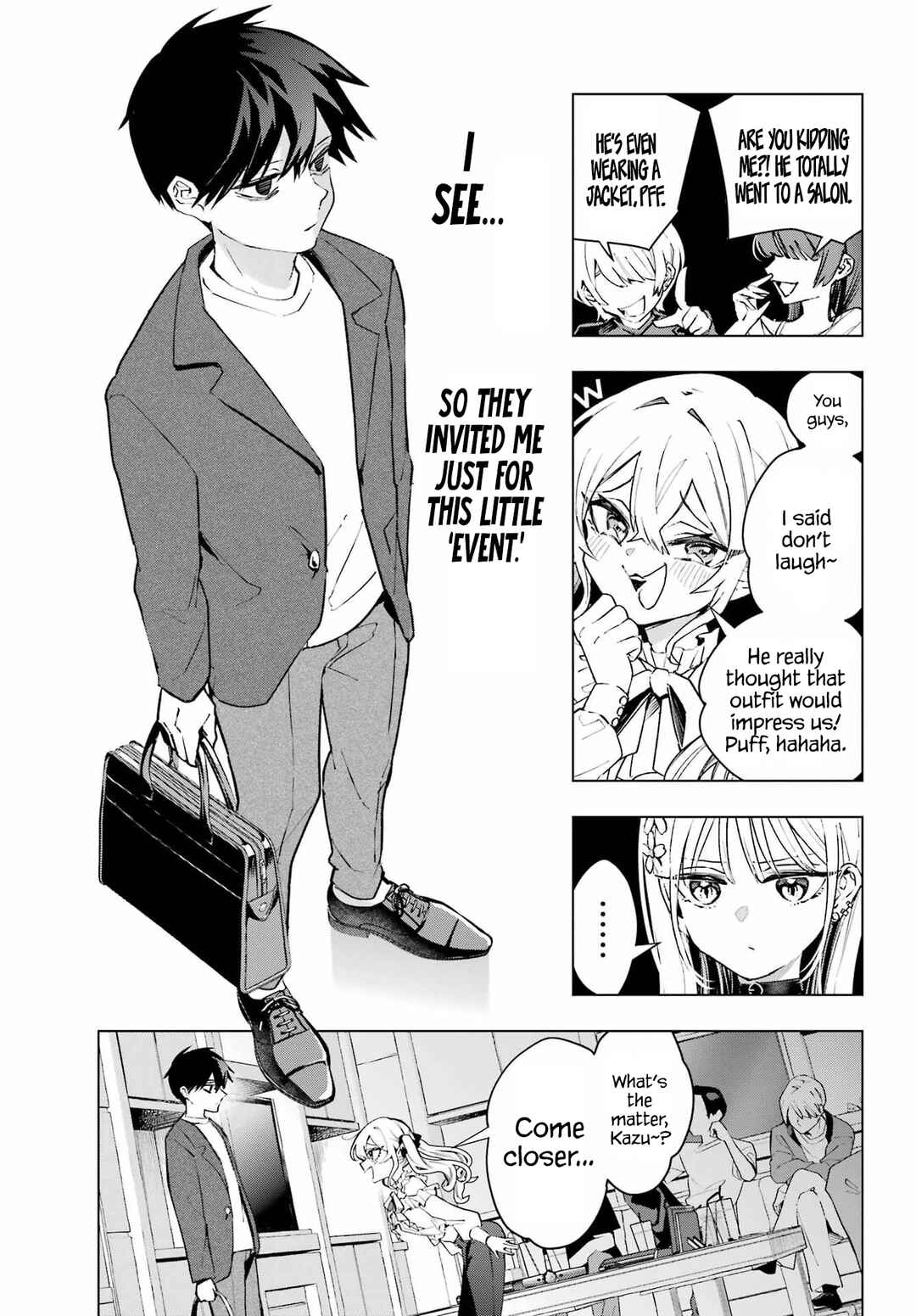 Anta to Osananajimi tte dake demo Iya nanoni!: Zekkou kara Hajimaru S-kyuu Bishoujo to no Gakuen Nariagari Seikatsu Chapter 1 - Page 12