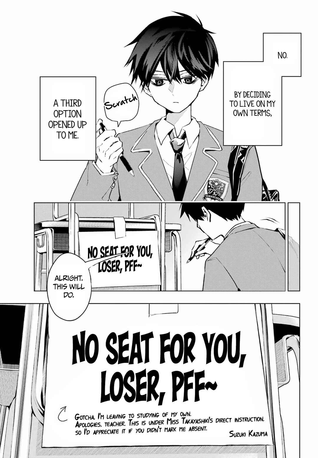 Anta to Osananajimi tte dake demo Iya nanoni!: Zekkou kara Hajimaru S-kyuu Bishoujo to no Gakuen Nariagari Seikatsu Chapter 1 - Page 37