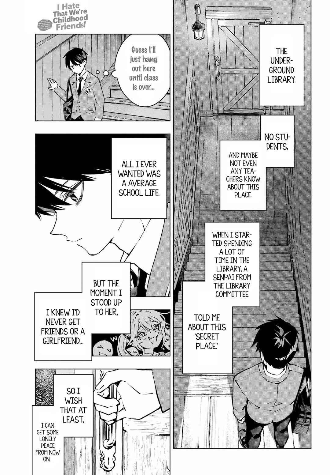 Anta to Osananajimi tte dake demo Iya nanoni!: Zekkou kara Hajimaru S-kyuu Bishoujo to no Gakuen Nariagari Seikatsu Chapter 1 - Page 39