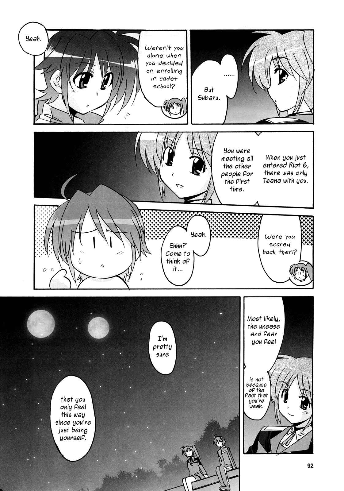 Mahou Shoujo Lyrical Nanoha StrikerS the Comics Chapter 14 - Page 12
