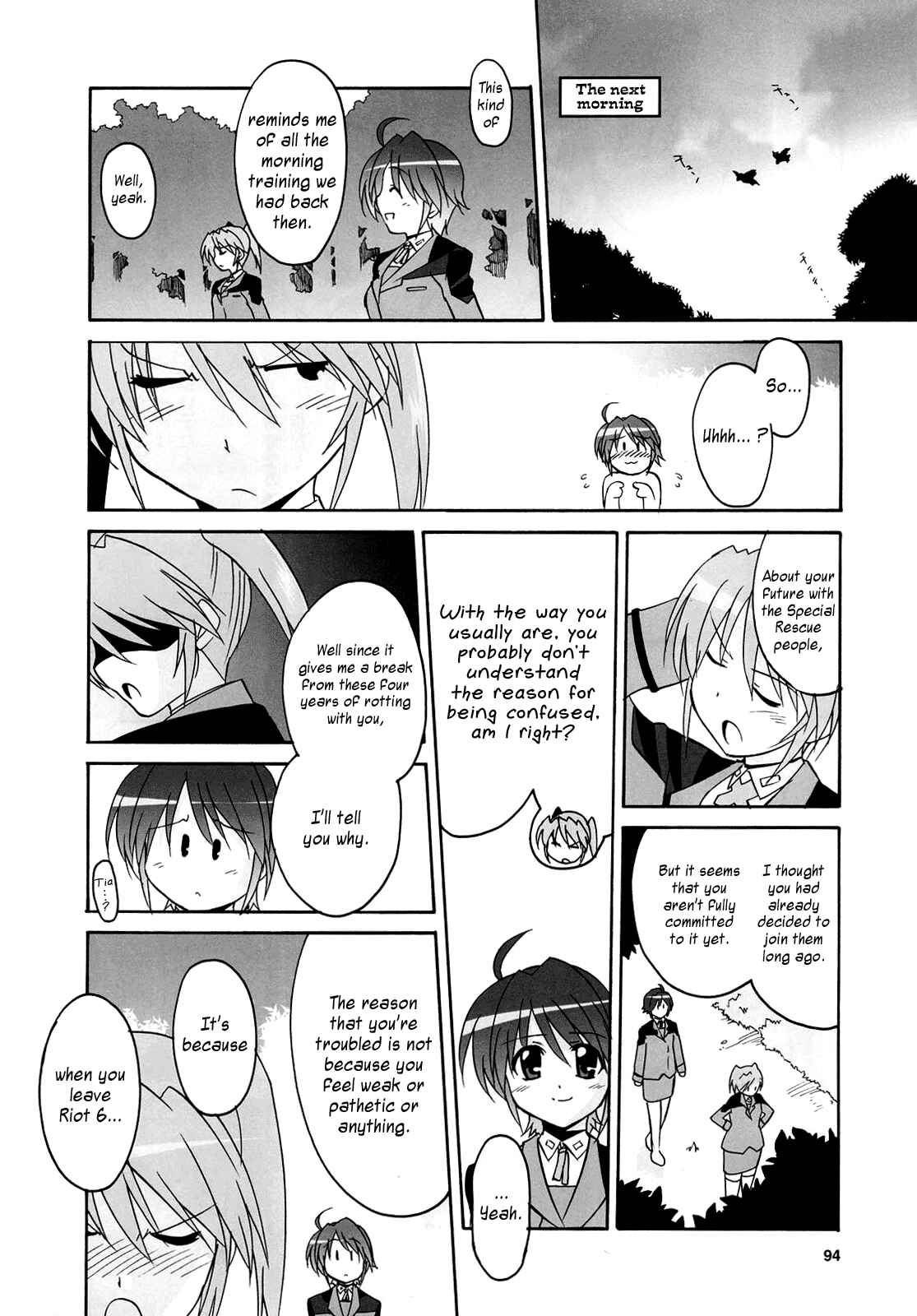 Mahou Shoujo Lyrical Nanoha StrikerS the Comics Chapter 14 - Page 14