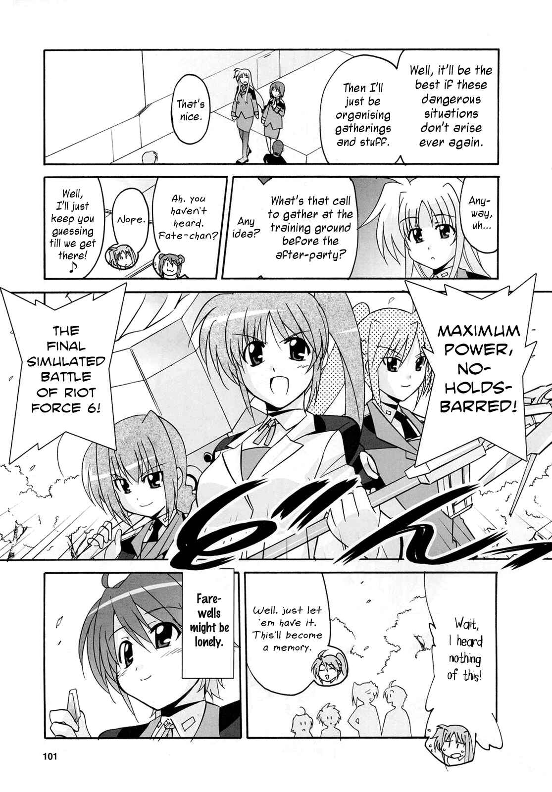 Mahou Shoujo Lyrical Nanoha StrikerS the Comics Chapter 14 - Page 21