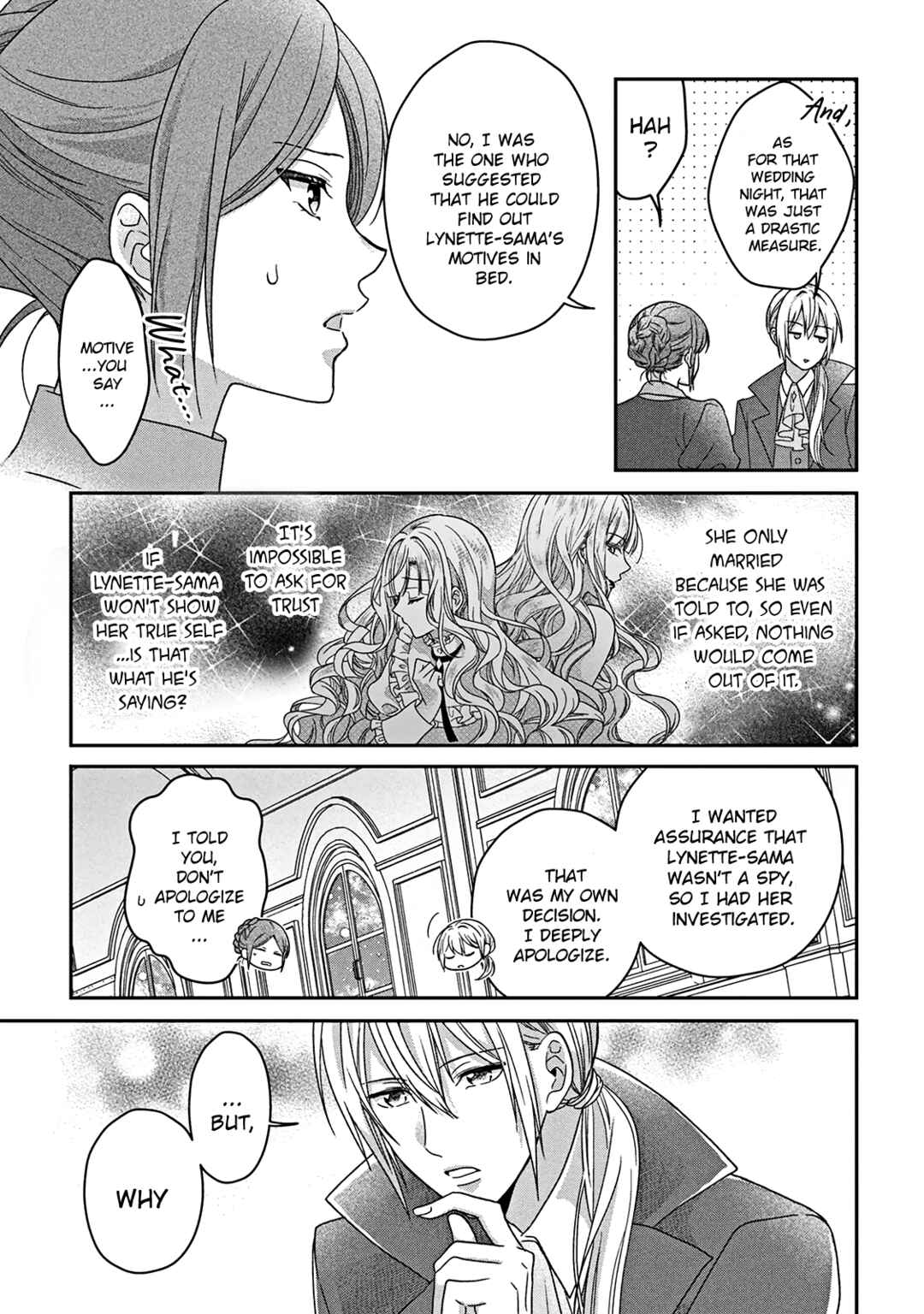 Itsuwari no Akujo desuga Suenagaku Shiawase ni Narimashou Chapter 4 - Page 38
