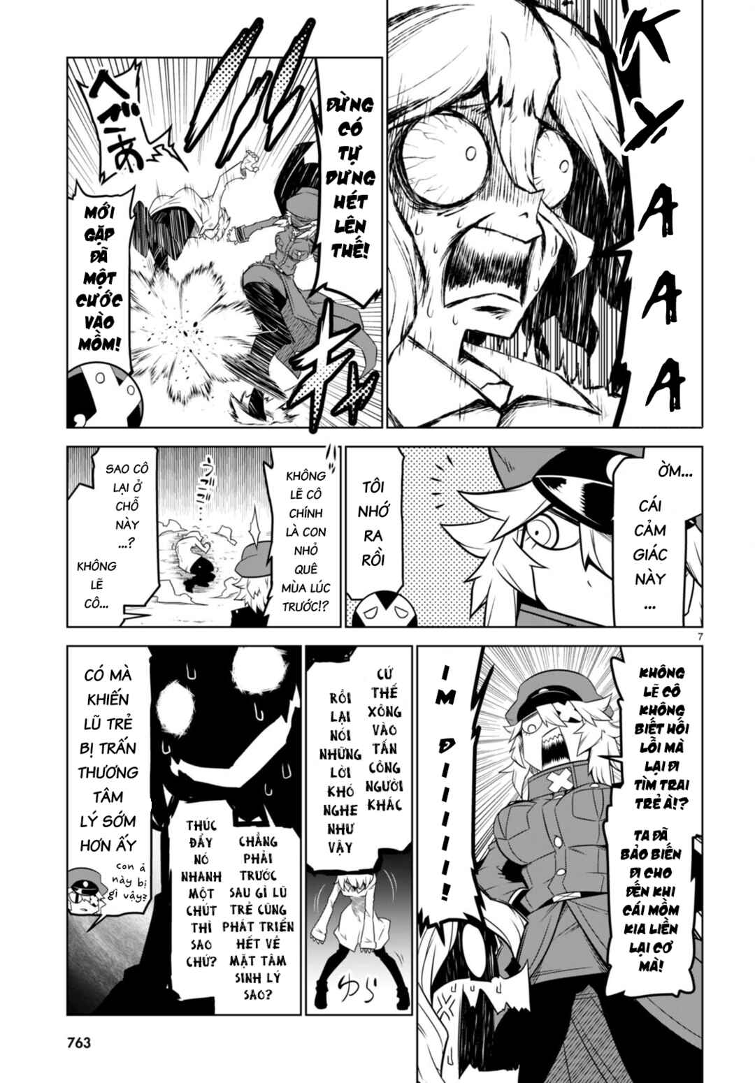 Zannen Onna Kanbu Black General-san Chapter 151 - Page 7