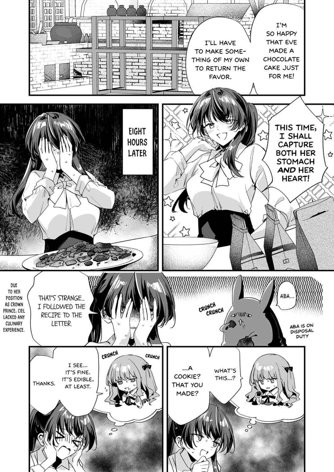 Kiraware Majo Reijou to Dansou Ouji no Kon'yaku Chapter 9.5 - Page 1