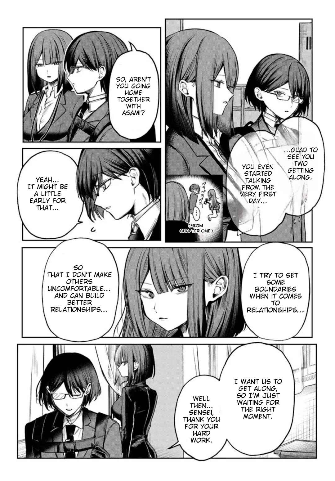 Azami Yako o Suki ni Naru Chapter 4.1 - Page 6