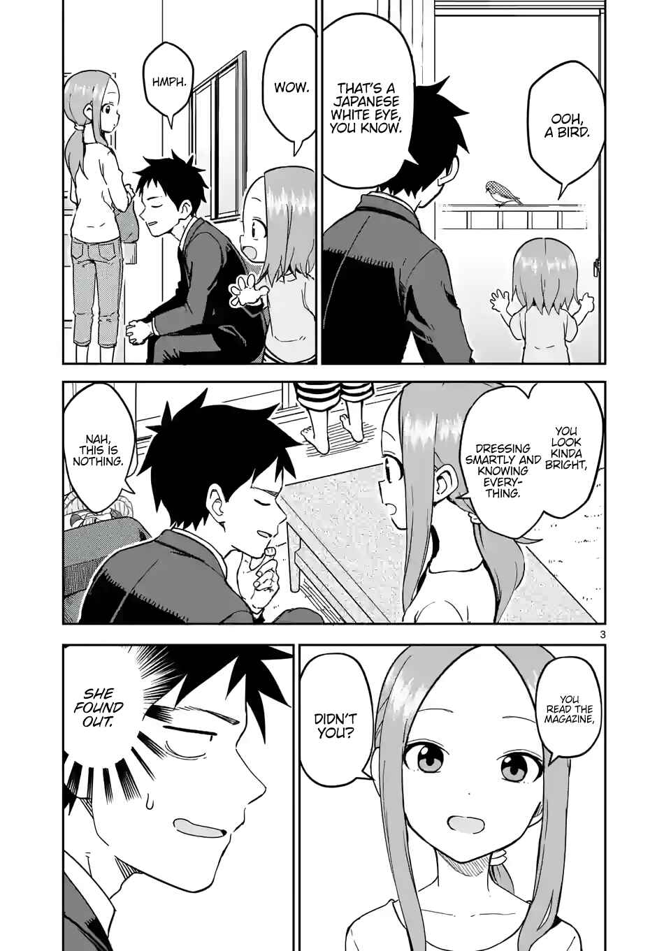 Karakai Jouzu no (Moto) Takagi-san Chapter 225 - Page 3