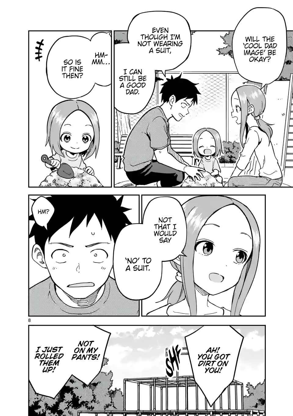 Karakai Jouzu no (Moto) Takagi-san Chapter 225 - Page 8