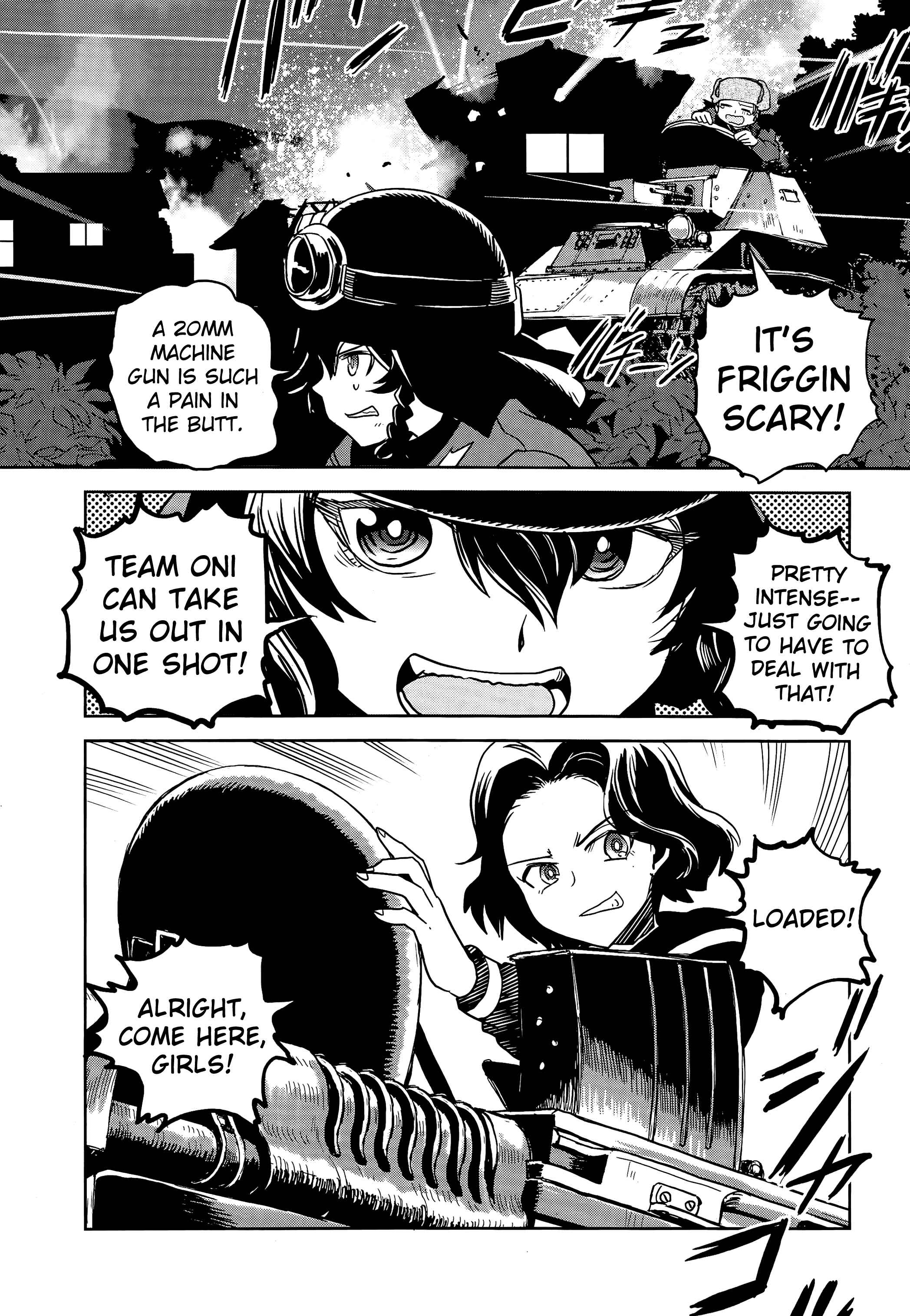 Girls und Panzer: Ribbon no Musha Chapter 42 - Page 9
