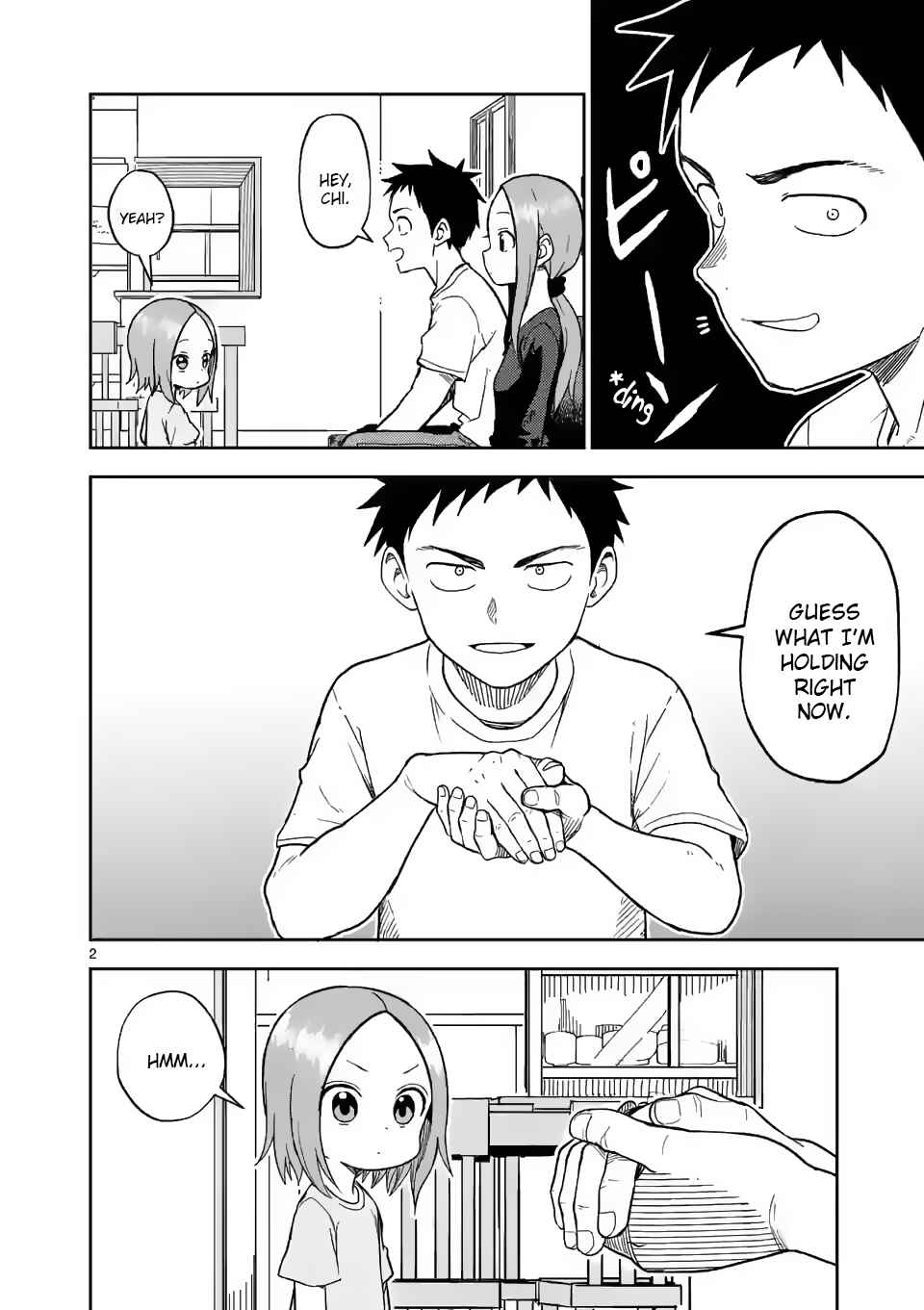 Karakai Jouzu no (Moto) Takagi-san Chapter 157 - Page 2