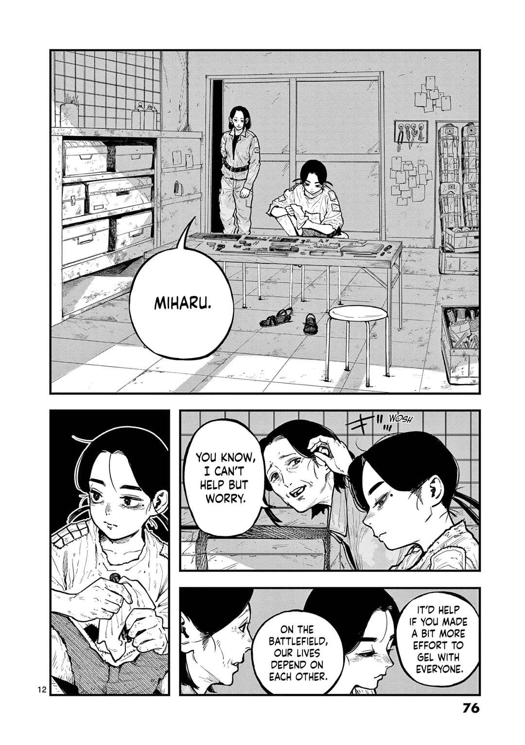 Miharu no Senjou Chapter 2 - Page 12