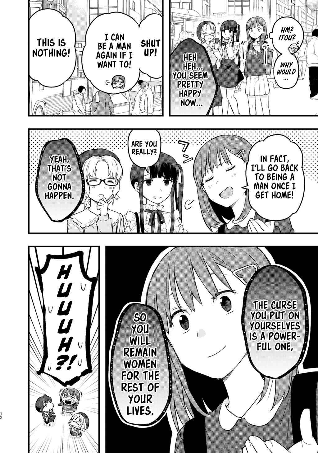 Asa Okitara Onnanoko ni Natteita Danshi Koukousei-tachi no Hanashi Chapter 7 - Page 16