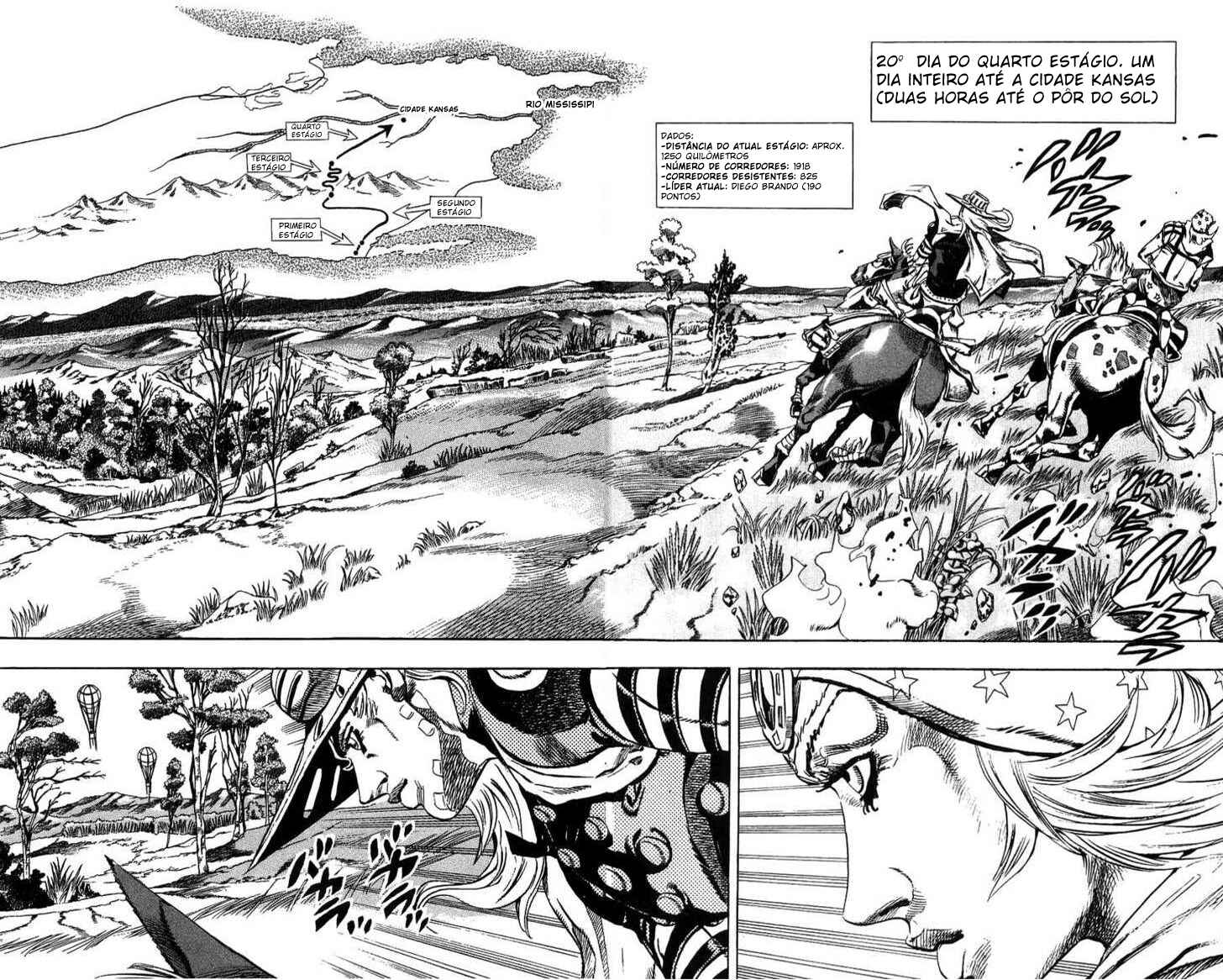 JoJo no Kimyou na Bouken: Part 7 - Steel Ball Run Chapter 36 - Page 2