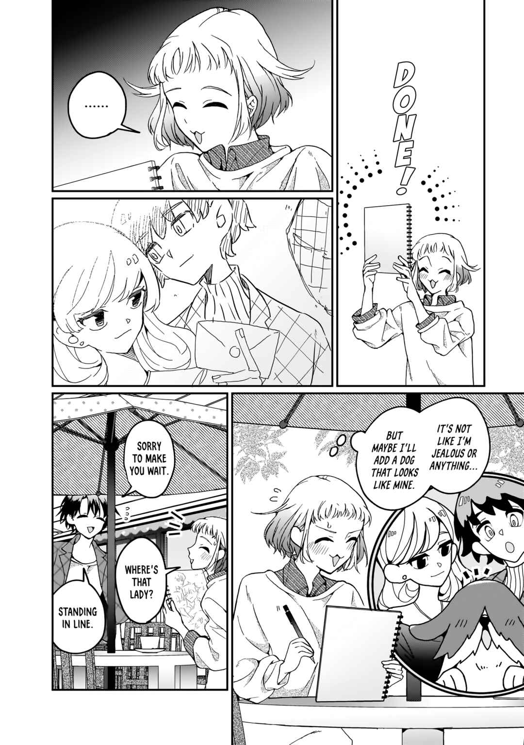 Watashi no Megami ga Kyou mo Oseru Chapter 5.1 - Page 12