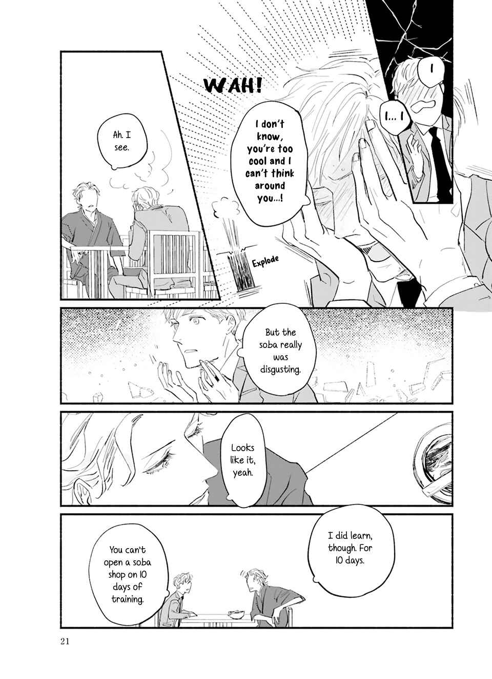 Meeting my idol healed me and now I’m returning the favor! Chapter 1 - Page 22
