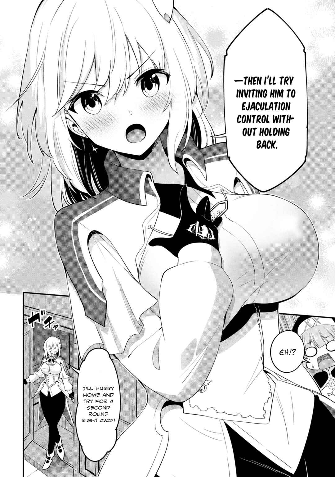 Seikishi ni Natta kedo Danchou no Oppai ga Sugosugite Kokoro ga Kiyomerarenai Chapter 26 - Page 10