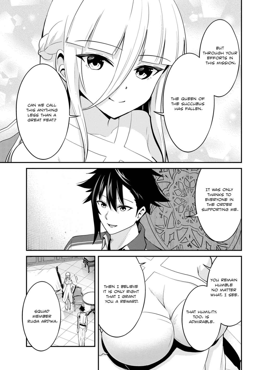 Seikishi ni Natta kedo Danchou no Oppai ga Sugosugite Kokoro ga Kiyomerarenai Chapter 26 - Page 13