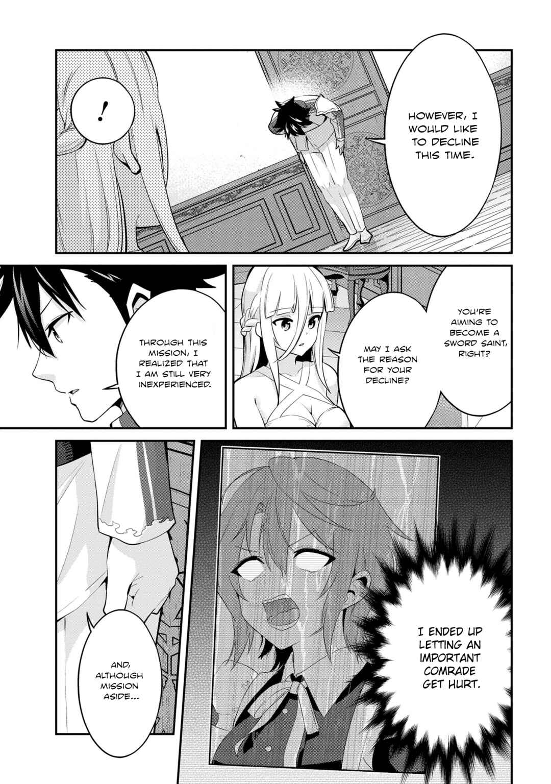 Seikishi ni Natta kedo Danchou no Oppai ga Sugosugite Kokoro ga Kiyomerarenai Chapter 26 - Page 15