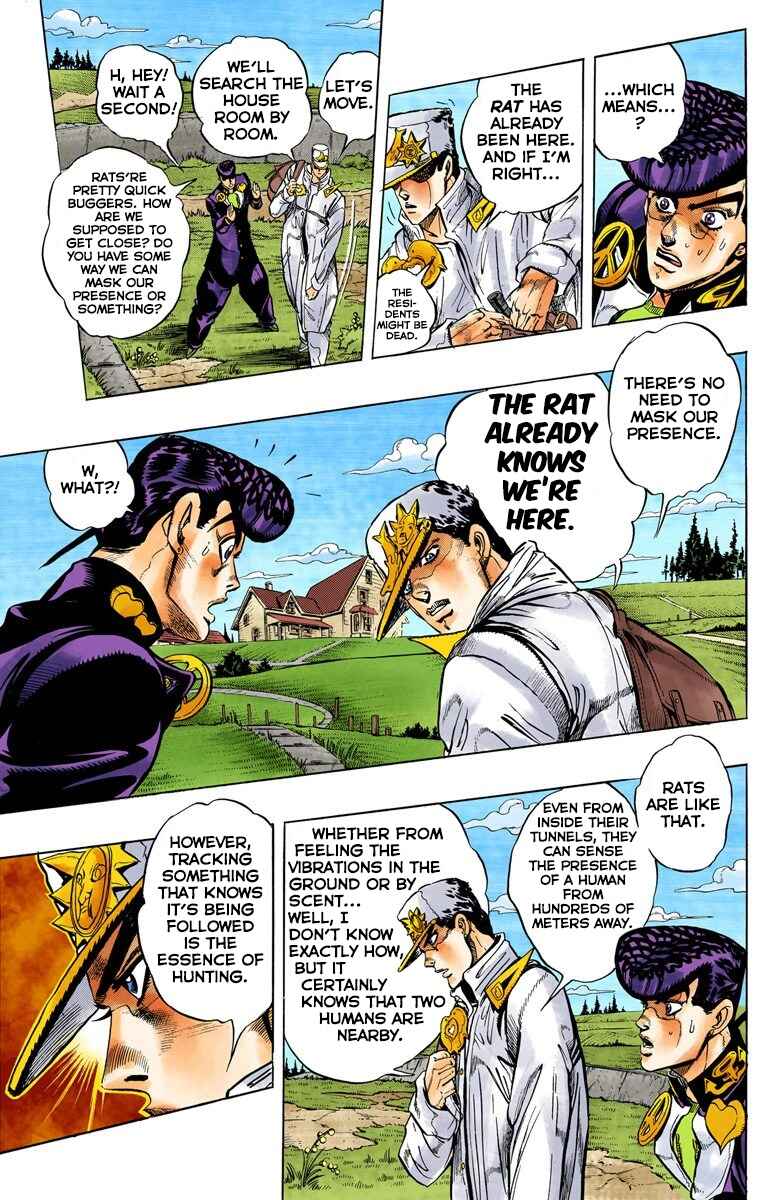 JoJo no Kimyou na Bouken: Part 4 - Diamond wa Kudakenai Color-ban Chapter 61 - Page 3