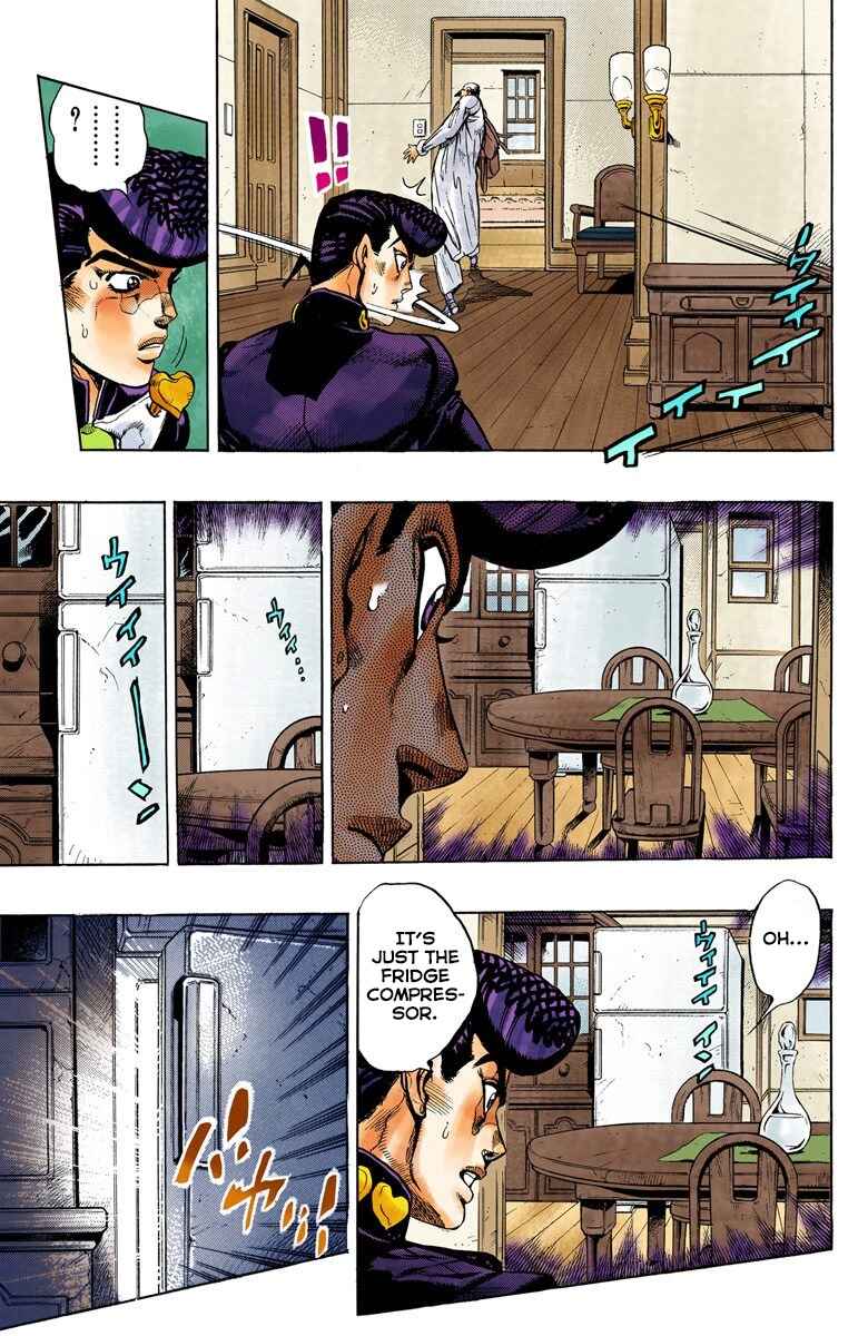 JoJo no Kimyou na Bouken: Part 4 - Diamond wa Kudakenai Color-ban Chapter 61 - Page 7