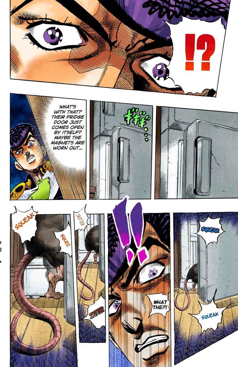 JoJo no Kimyou na Bouken: Part 4 - Diamond wa Kudakenai Color-ban Chapter 61 - Page 8