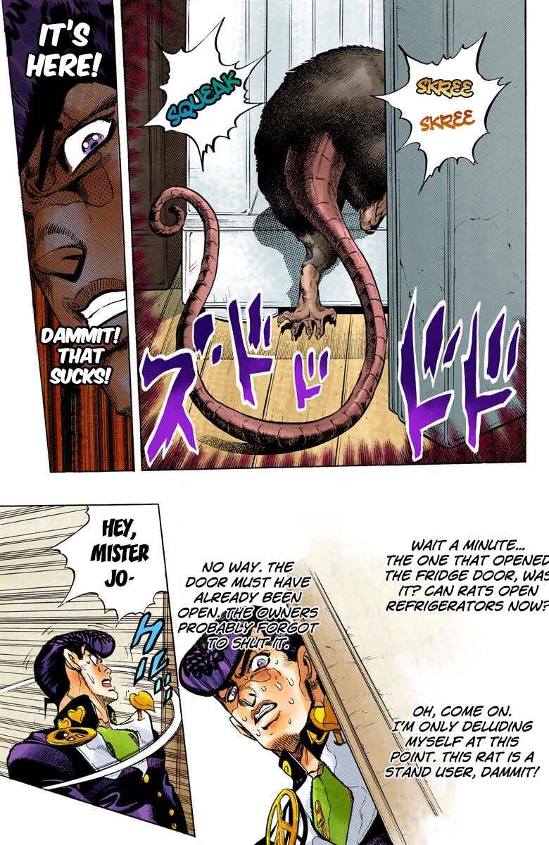 JoJo no Kimyou na Bouken: Part 4 - Diamond wa Kudakenai Color-ban Chapter 61 - Page 9