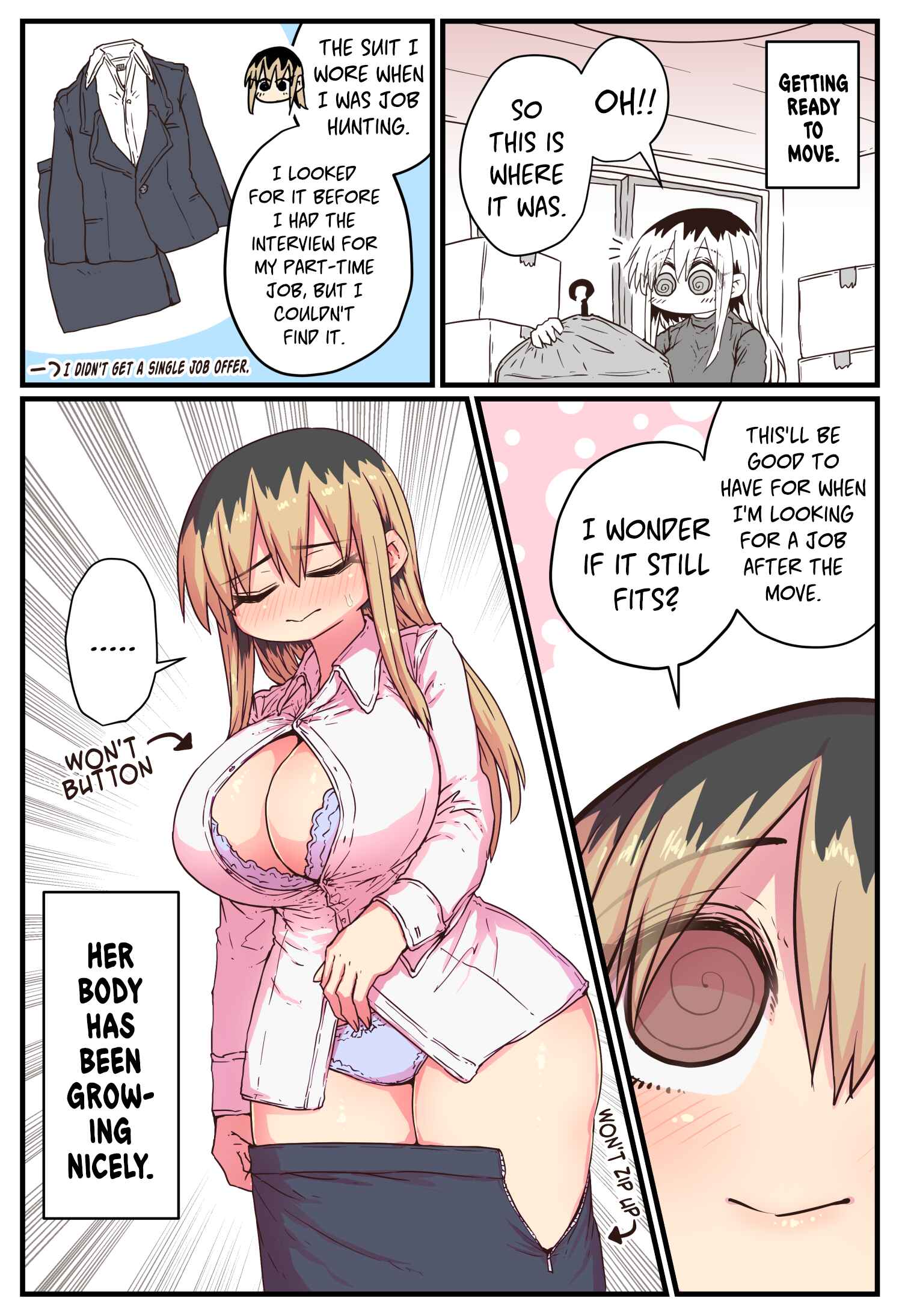 Batsuichi de Nakimushi na Otonarisan Chapter 25.5 - Page 1