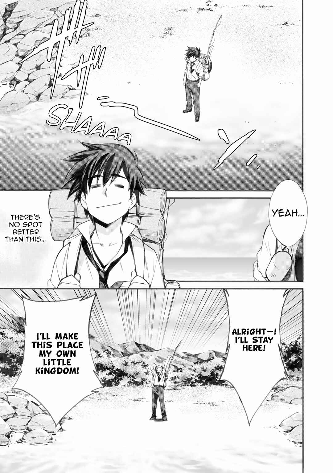 Isekai de Tochi o Katte Noujou o Tsukurou Chapter 1 - Page 21