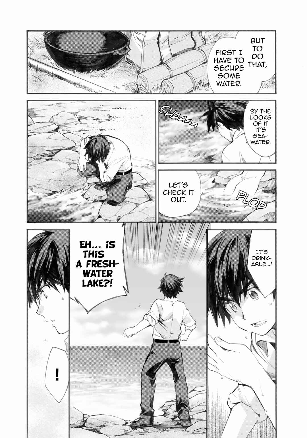 Isekai de Tochi o Katte Noujou o Tsukurou Chapter 1 - Page 22