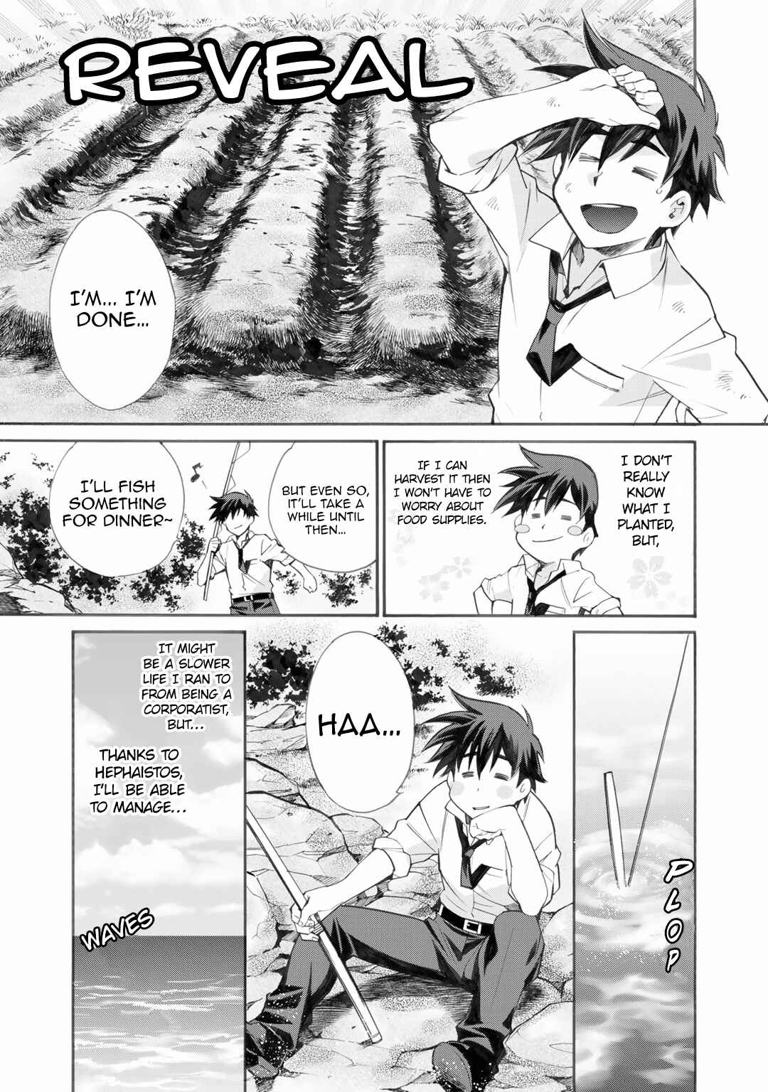 Isekai de Tochi o Katte Noujou o Tsukurou Chapter 1 - Page 33