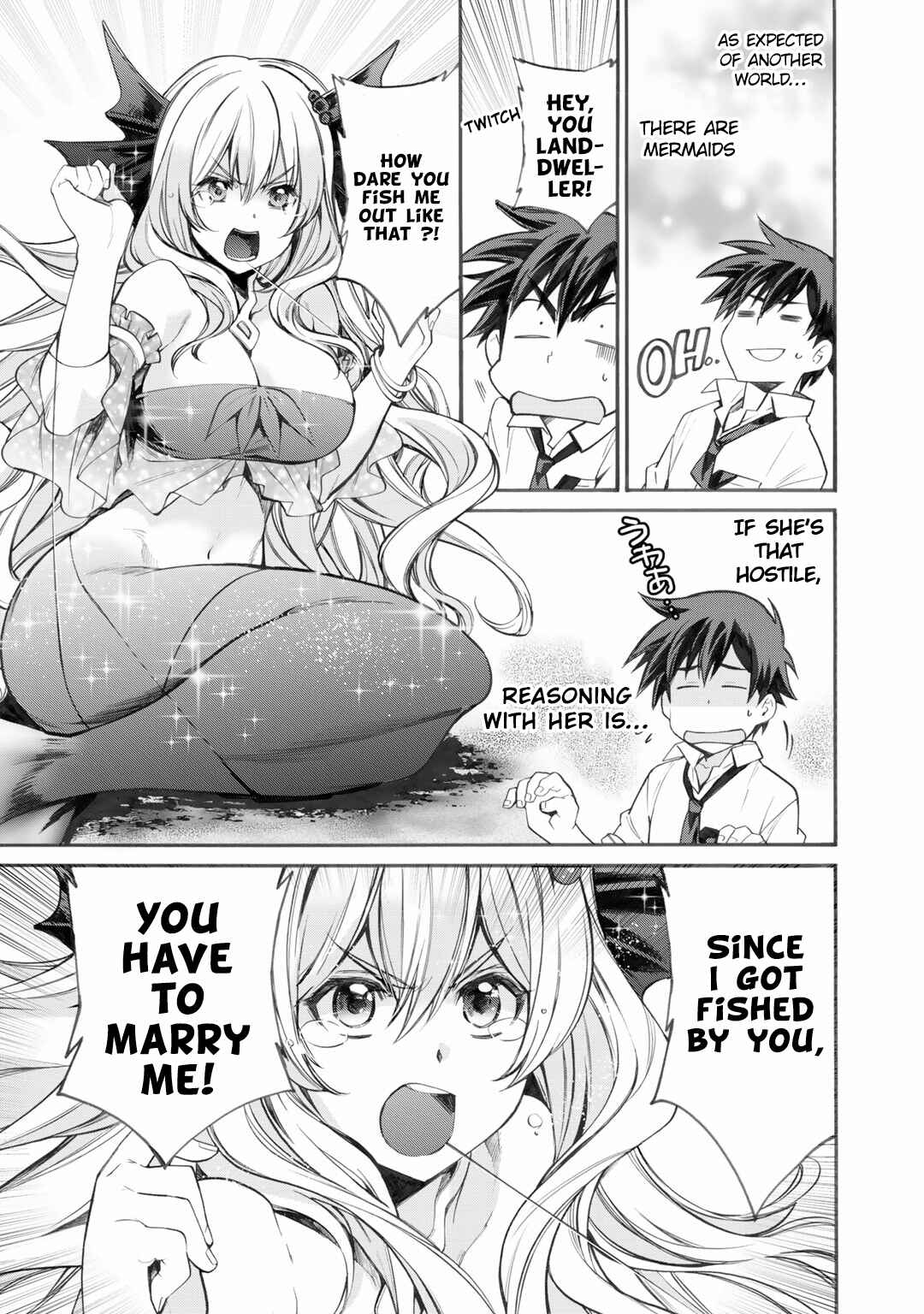 Isekai de Tochi o Katte Noujou o Tsukurou Chapter 1 - Page 37