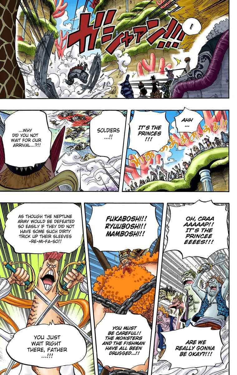 One Piece (Official Colored) Chapter 631 - Page 13